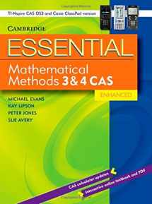 9781107676855-1107676851-Essential Mathematical Methods CAS 3 and 4 Enhanced TIN/CP Version (Essential Mathematics)