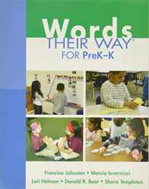 9780132430166-0132430169-Words Their Way for PreK-K (Words Their Way Series)