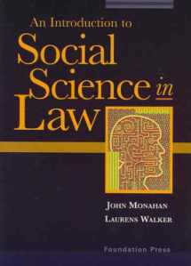 9781587789878-1587789876-Social Science in Law (University Casebook Series)