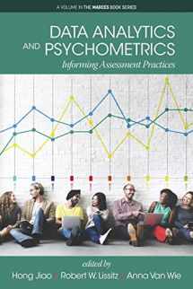 9781641133265-1641133260-Data Analytics and Psychometrics: Informing Assessment Practices (The MARCES Book Series)
