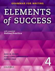 9780194028295-0194028291-Elements of Success Level 4 Student book (Grammar for Wwiting)