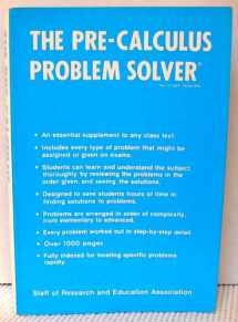 9780878915569-0878915567-Pre-Calculus Problem Solver (Problem Solvers Solution Guides)