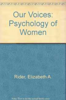 9780470001899-0470001895-Our Voices: Psychology of Women