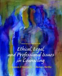 9780131789616-0131789619-Ethical, Legal, And Professional Issues in Counseling
