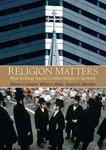 9780205628001-0205628001-Religion Matters: What Sociology Teaches Us About Religion In Our World