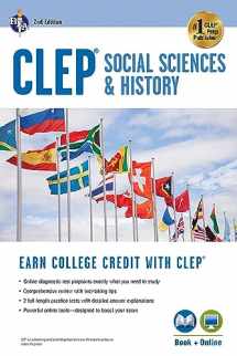 9780738612331-0738612332-CLEP® Social Sciences & History Book + Online, 2nd Ed. (CLEP Test Preparation)