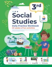 9781951048716-1951048717-3rd Grade Social Studies: Daily Practice Workbook | 20 Weeks of Fun Activities | History | Civic and Government | Geography | Economics | + Video ... Each Question (Social Studies by ArgoPrep)