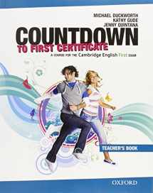 9780194801065-0194801063-New Countdown to First Certificate: Teacher's Book Ed 08