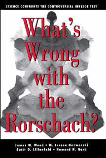 9781118087121-1118087127-What's Wrong With The Rorschach: Science Confronts the Controversial Inkblot Test