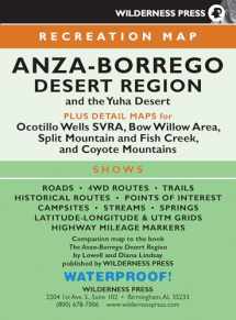 9780899974019-0899974015-MAP Anza-Borrego Desert Region (Wilderness Maps)