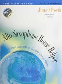 9781579994990-1579994997-M574 - Alto Saxophone Home Helper - First Lessons at School and at Home - Book & CD