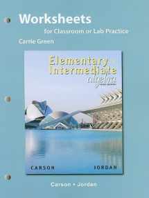 9780321627308-032162730X-Worksheets for Classroom or Lab Practice for Elementary and Intermediate Algebra