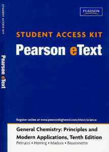 9780135090626-0135090628-General Chemistry Principles and Modern Applications: Pearson Etext Student Access Kit