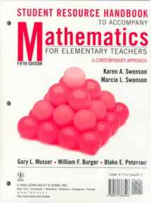 9780471366546-0471366544-Mathematics for Elementary Teachers: A Contemporary Approach, 5th Edition