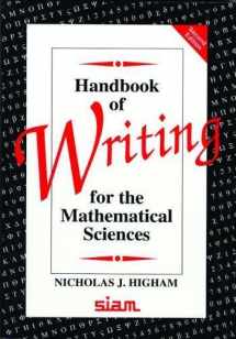 9780898714203-0898714206-Handbook of Writing for the Mathematical Sciences