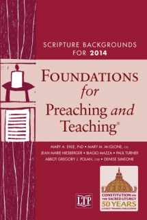 9781616710798-1616710799-Foundations for Preaching and Teaching (TM): Scripture Backgrounds for 2014