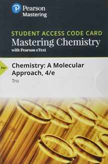 9780134162485-013416248X-Mastering Chemistry with Pearson eText -- Standalone Access Card -- for Chemistry: A Molecular Approach (4th Edition)