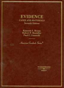 9780314168795-0314168796-Broun, Mosteller and Giannelli's Evidence: Cases and Materials, 7th (American Casebook Series)