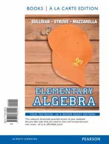 9780321880000-0321880005-Elementary Algebra, Books a la Carte Edition (3rd Edition)