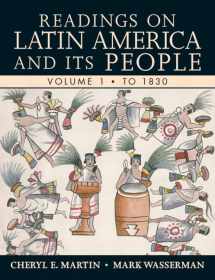 9780321355829-0321355822-Readings on Latin America and its People, Volume 1 (To 1830)