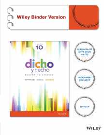 9781119021179-1119021170-Dicho y hecho: Beginning Spanish (Spanish Edition)