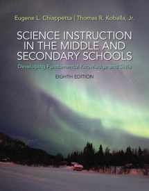 9780133783766-0133783766-Science Instruction in the Middle and Secondary Schools: Developing Fundamental Knowledge and Skills, Pearson eText with Loose-Leaf Version -- Access Card Package
