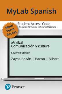 9780135243848-013524384X-¡Arriba!: comunicación y cultura -- MLM MyLab Spanish with Pearson eText
