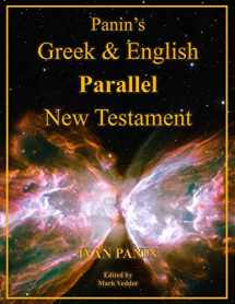 9781941776315-1941776310-Panin's Greek and English Parallel New Testament: Large Print Edition