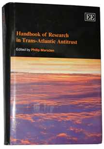 9781845421816-1845421817-Handbook of Research in Trans-Atlantic Antitrust