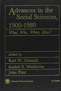 9780819151711-0819151718-Advances in the Social Sciences 1900-1980