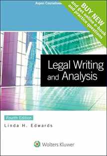 9781454857983-1454857986-Legal Writing and Analysis [Connected Casebook] (Aspen Coursebook)