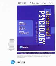 9780134677712-0134677714-Abnormal Psychology: A Scientist-Practitioner Approach, Books a la Carte Plus MyLab Psychology -- Access Card Package (4th Edition)