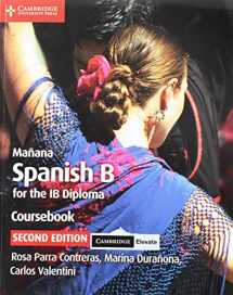 9781108760386-1108760384-Mañana Coursebook with Digital Access (2 Years): Spanish B for the IB Diploma