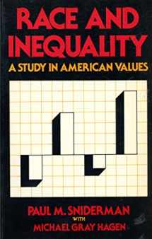 9780934540247-0934540241-Race and inequality: A study in American values (Chatham House series on change in American politics)