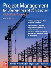 9781264268443-1264268440-Project Management for Engineering and Construction: A Life-Cycle Approach, Fourth Edition