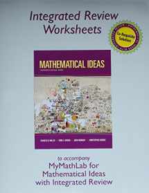 9780321977441-0321977440-Worksheets plus MyLab Math Student Access Card for Mathematical Ideas with Integrated Review