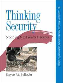 9780134277547-0134277546-Thinking Security: Stopping Next Year's Hackers (Addison-Wesley Professional Computing Series)