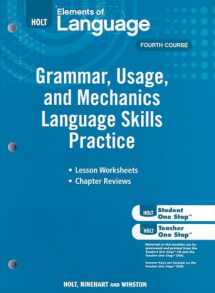 9780030994173-0030994179-Elements of Language: Grammar Usage and Mechanics Language Skills Practice Grade 10