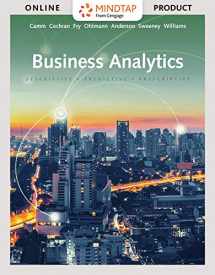 9781337610438-1337610437-Bundle: Business Analytics, Loose-leaf Version, 3rd + MindTap Business Analytics, 1 term (6 months) Printed Access Card