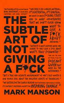 9780062911544-0062911546-The Subtle Art of Not Giving A F*ck. Gift Edition: A Counterintuitive Approach to Living a Good Life