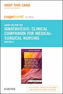 9781455758869-1455758868-Clinical Companion for Medical-Surgical Nursing - Elsevier eBook on Intel Education Study (Retail Access Card): Patient-Centered Collaborative Care