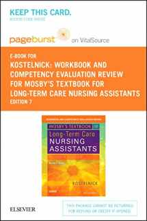 9780323399807-0323399800-Workbook and Competency Evaluation Review for Mosby's Textbook for Long-Term Care Nursing Assistants - Elsevier eBook on VitalSource (Retail Access Card)