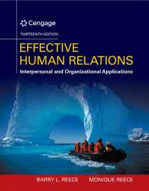 9781305576162-1305576160-Effective Human Relations: Interpersonal And Organizational Applications