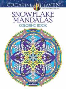 9780486803760-0486803767-Creative Haven Snowflake Mandalas Coloring Book (Adult Coloring Books: Mandalas)