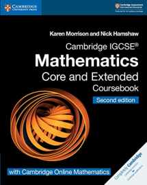 9781108525732-1108525733-Cambridge IGCSE® Mathematics Coursebook Core and Extended Second Edition with Cambridge Online Mathematics (2 Years) (Cambridge International IGCSE)
