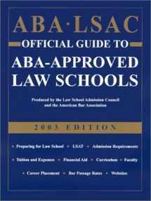 9780942639841-0942639847-ABA LSAC Official Guide to ABA-Approved Law Schools, 2003