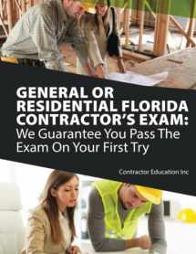 9781985019652-1985019655-General or Residential Florida Contractor's Exam: We Guarantee You Pass The Exam On Your First Try
