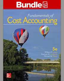 9781259911668-1259911667-Gen Combo LL Fundamentals of Cost Accounting; Connect 1s Access Card