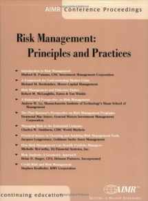 9780935015386-0935015388-Risk Management: Principles and Practices