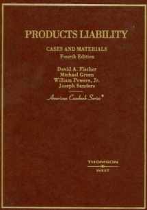 9780314161239-0314161236-Cases and Materials on Products Liabilit (American Casebook Series)